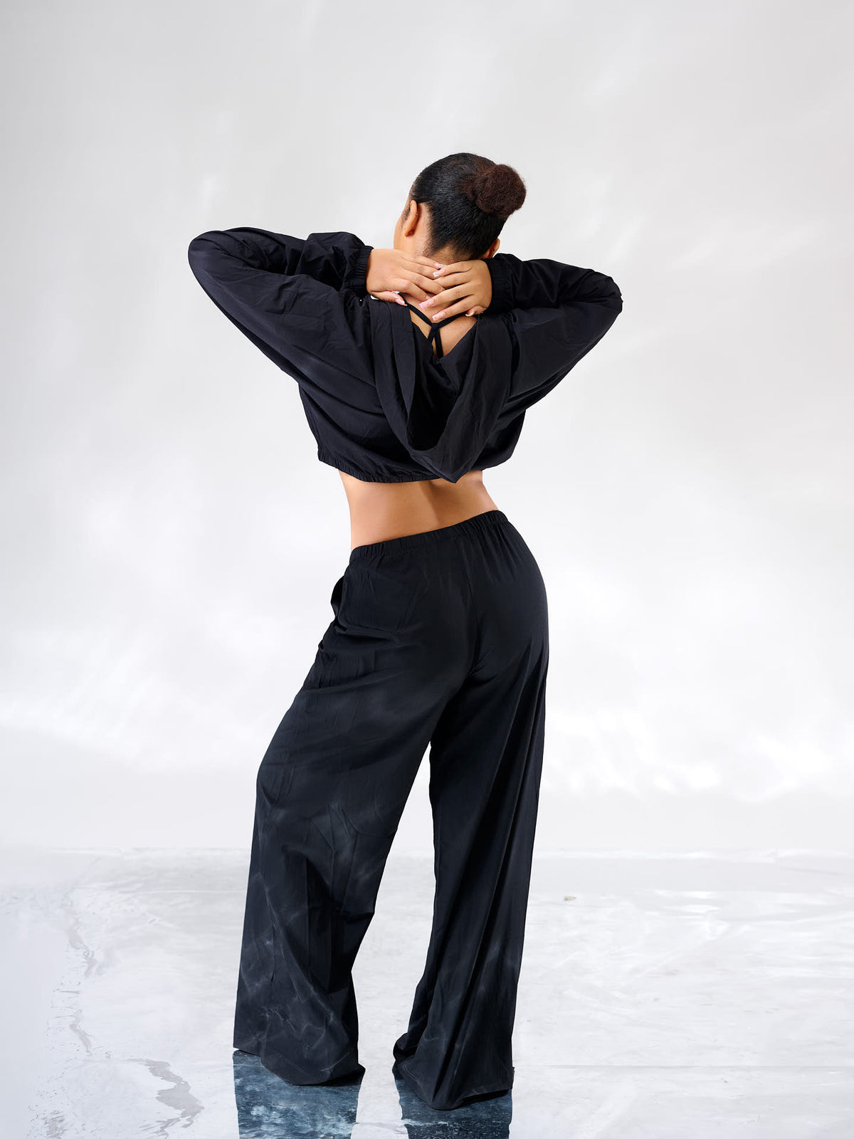 Ivie Cropped Hooded Track Set