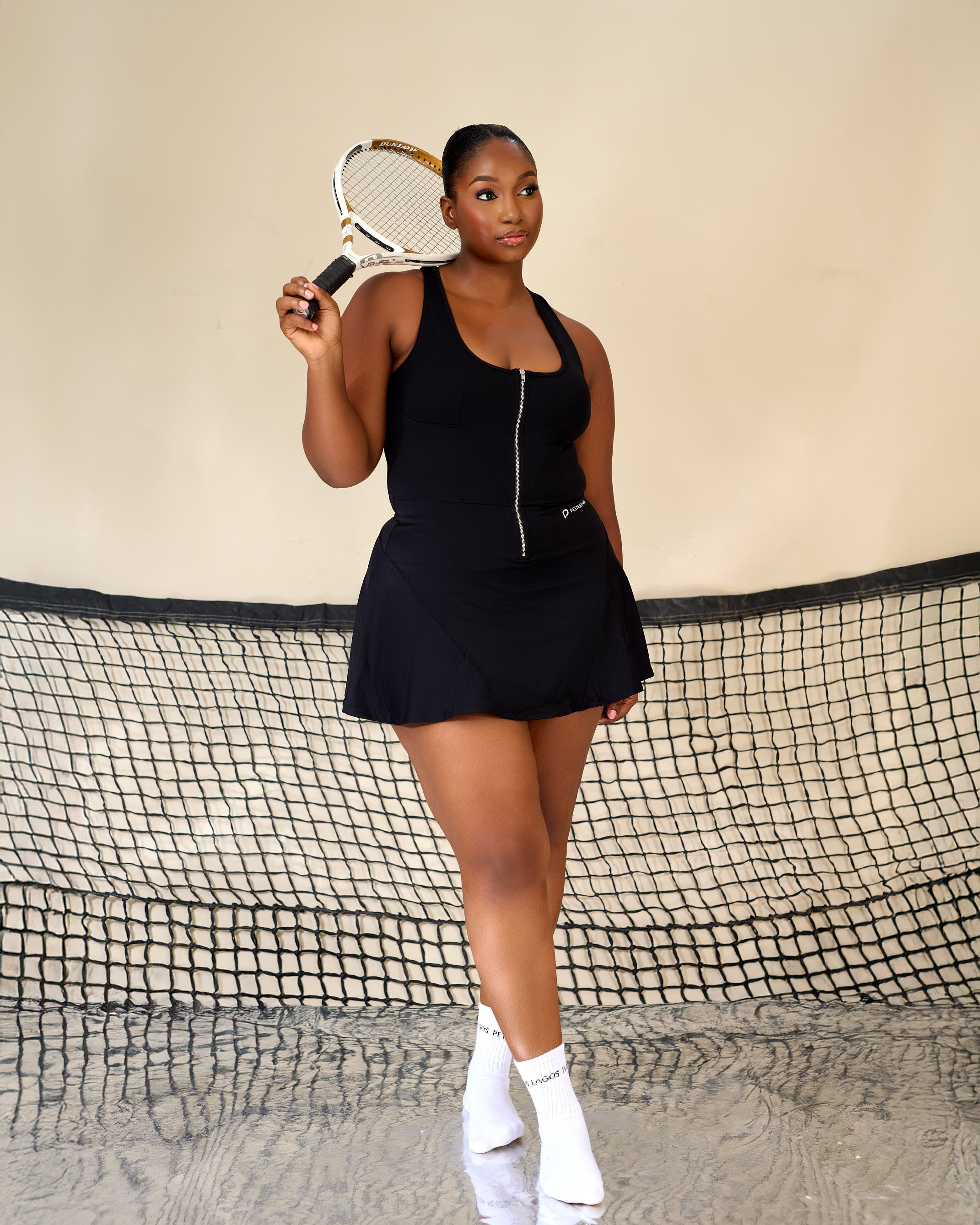 Hadassah Tennis Zip Dress