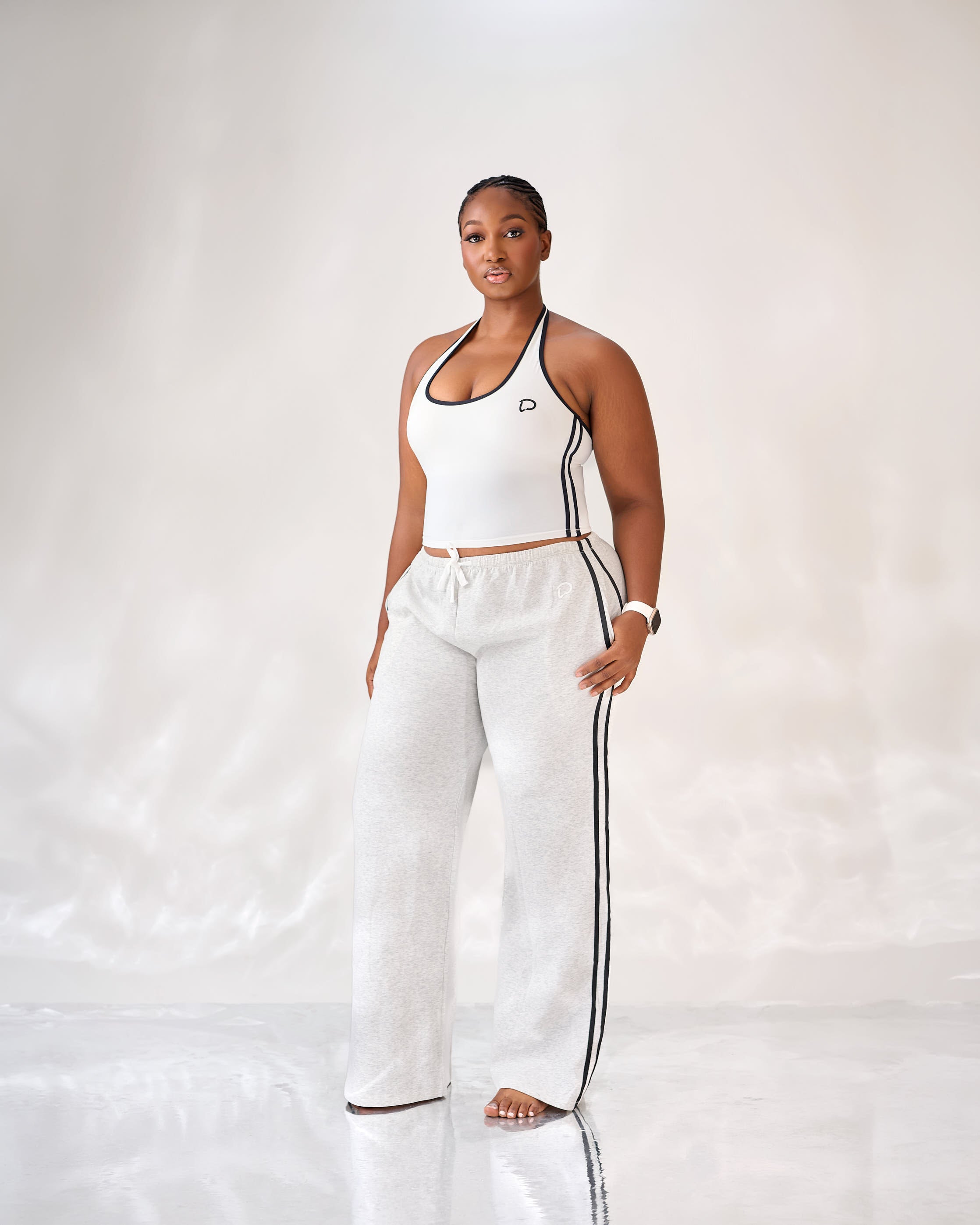 The Tèmí Halter Jogger Set
