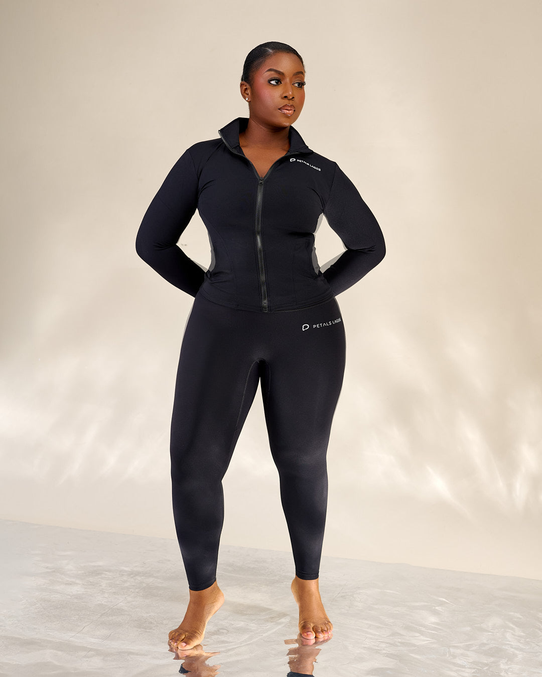 Thea Define Zip Up Leggings Set