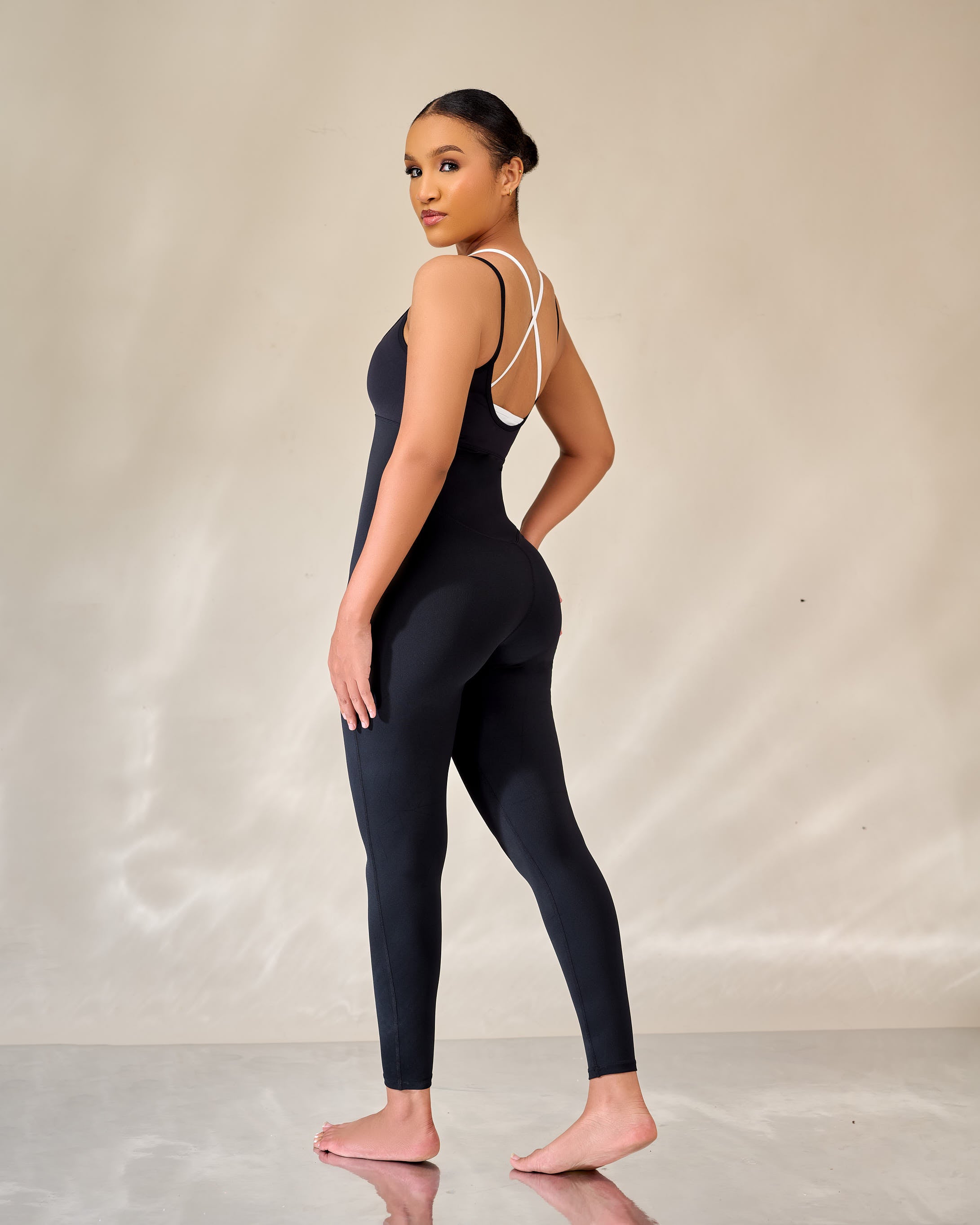 Leah Sculpt  Jumpsuit