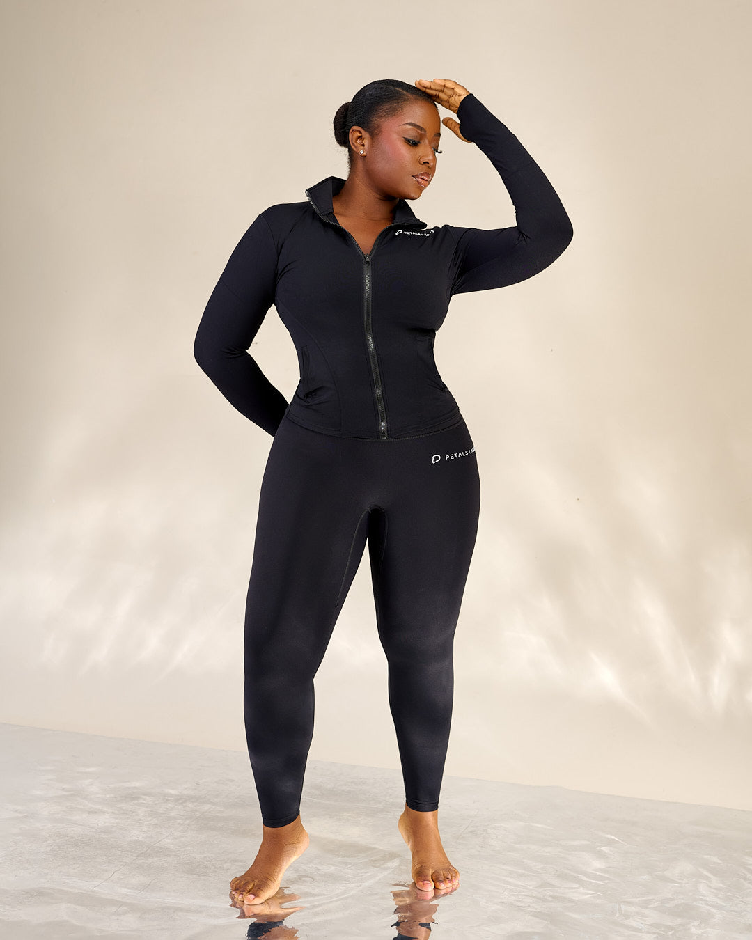 Thea Define Zip Up Leggings Set