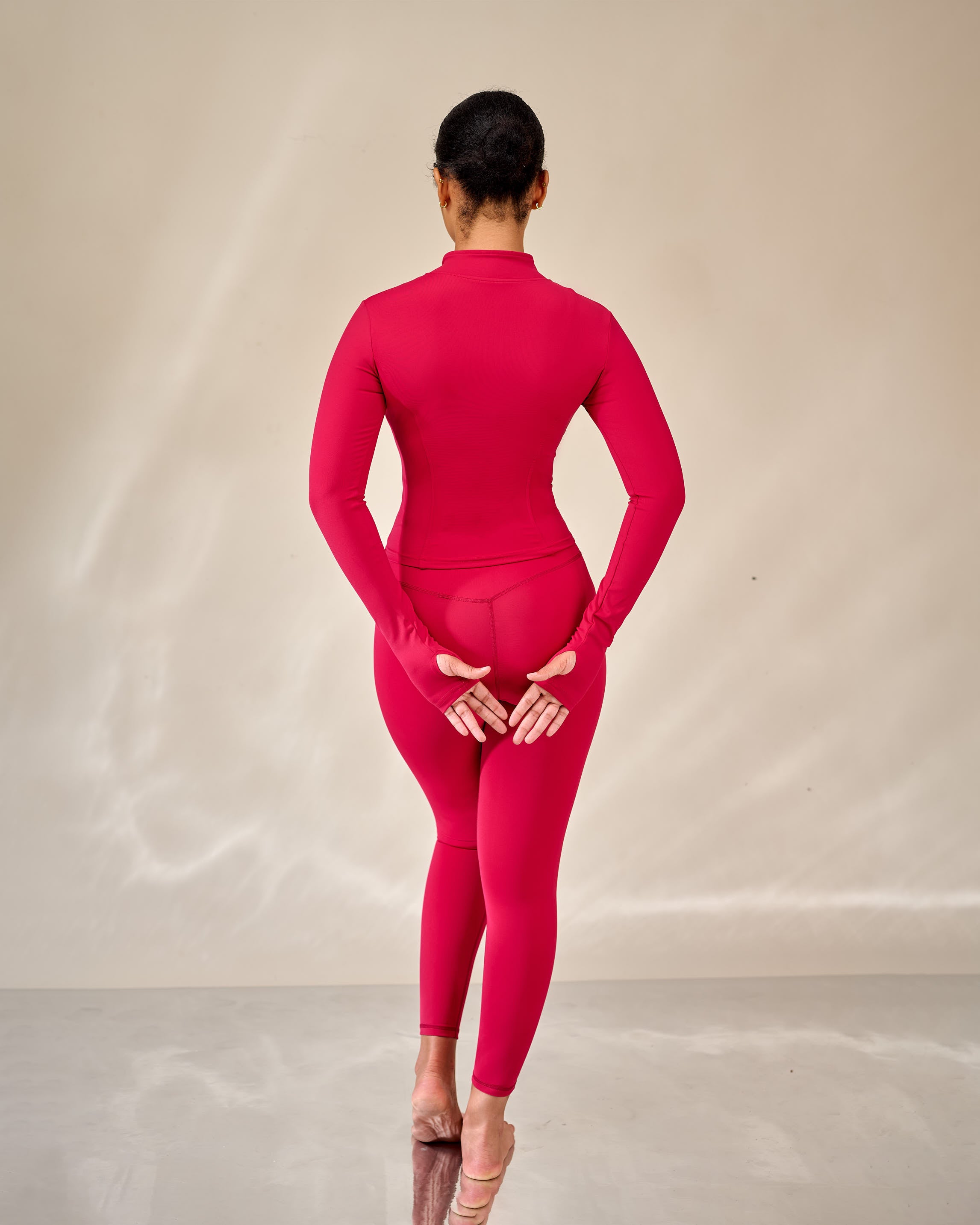 Elsie Define Zip - Up Leggings Set