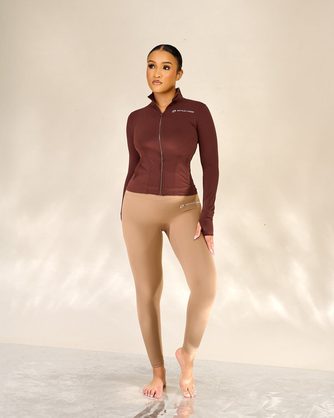 Thea Define Zip Up Leggings Set