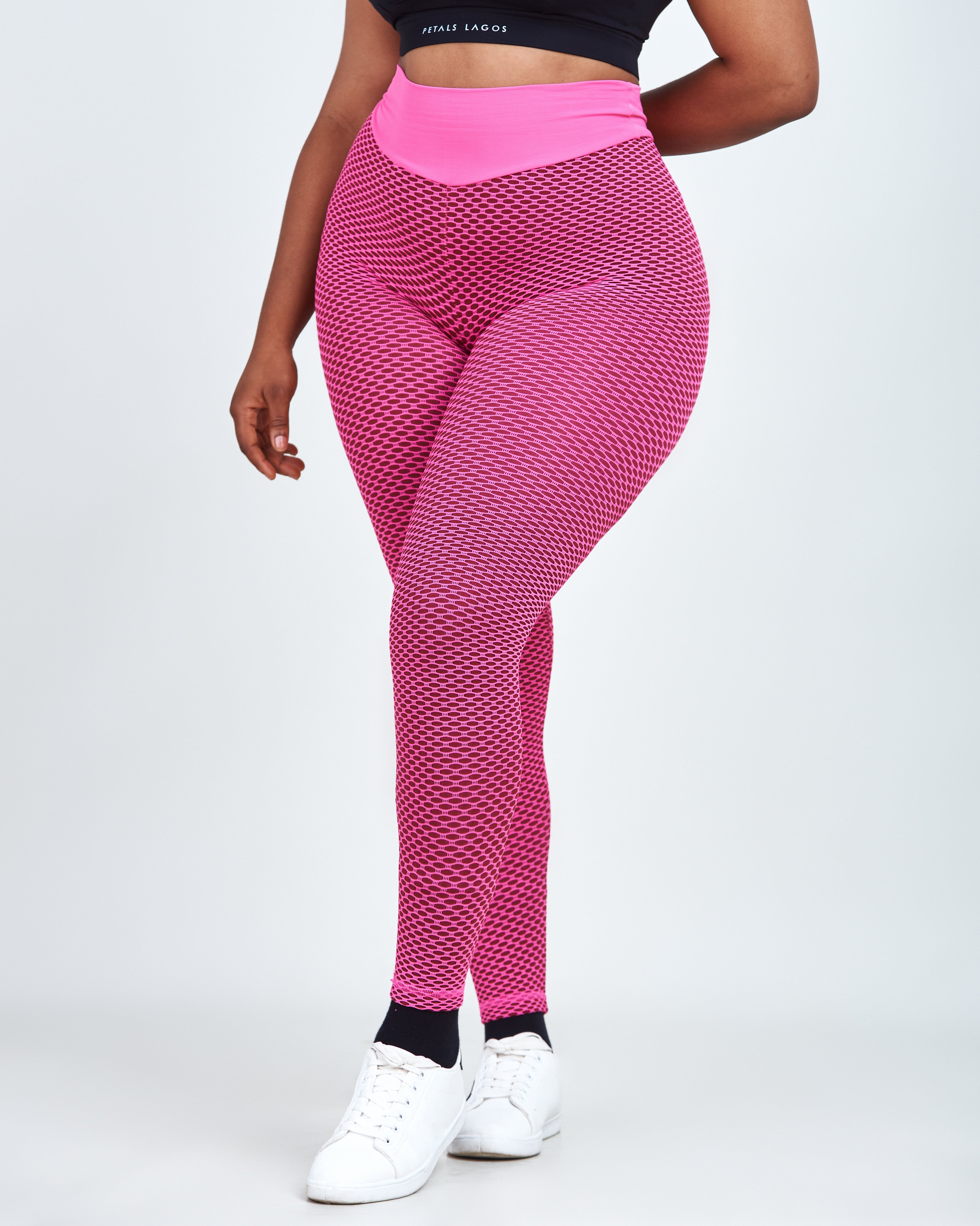 Zene Web Detailed Leggings