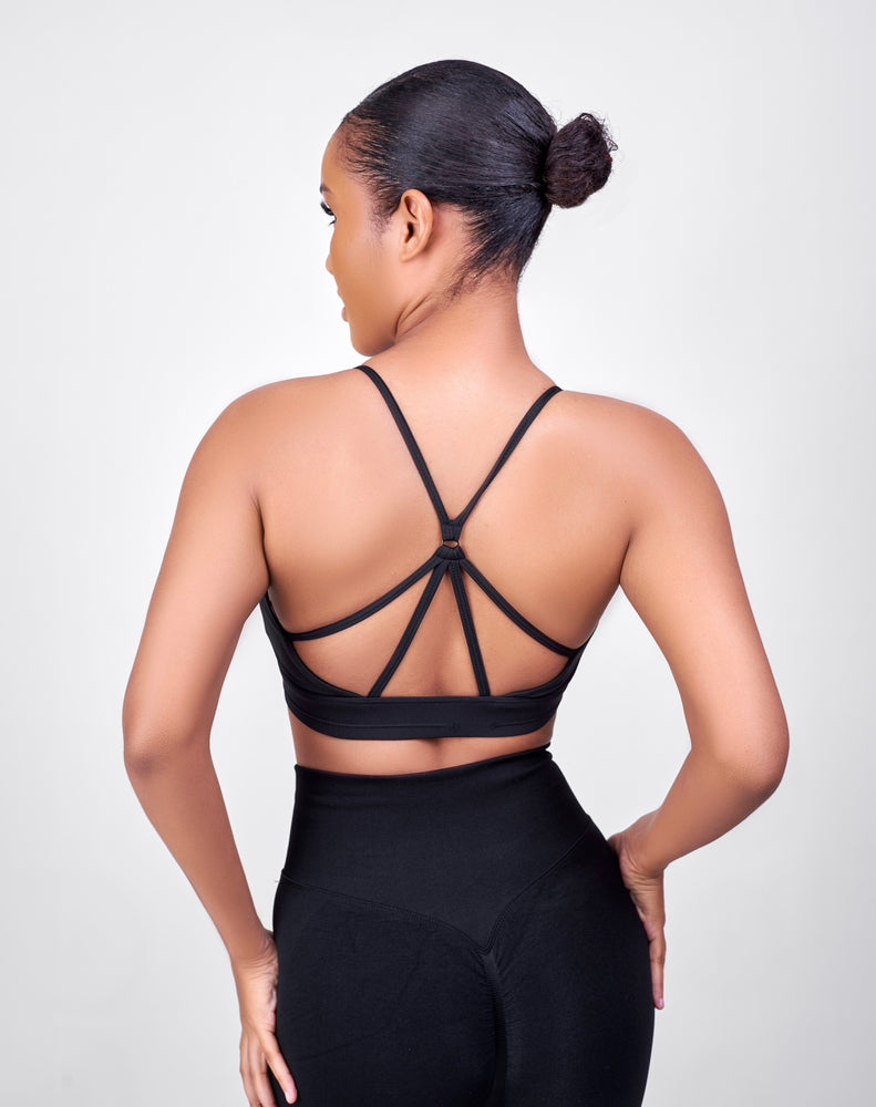 Toks Cutout Detailed Sports Bra