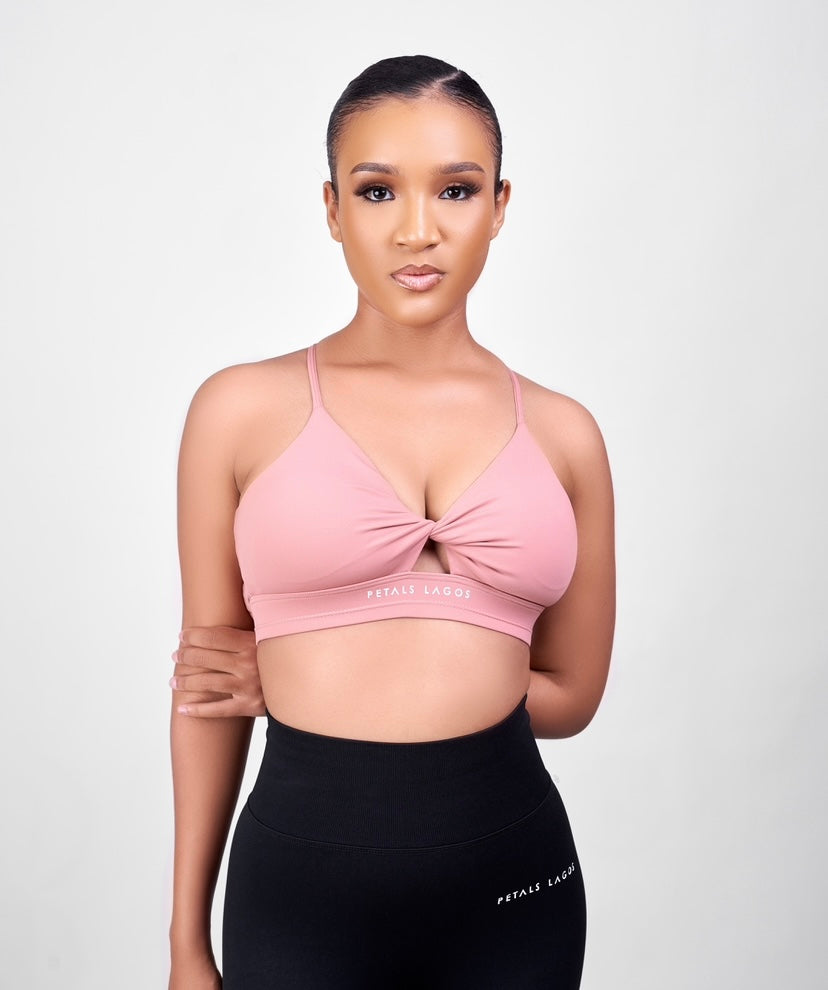 Toks Cutout Detailed Sports Bra